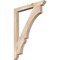 Ekena Millwork Balboa Slat Smooth Bracket, Douglas Fir, 3 1/2"W x 36"D x 48"H BKT04X36X48BOA06SDF - alternate 1